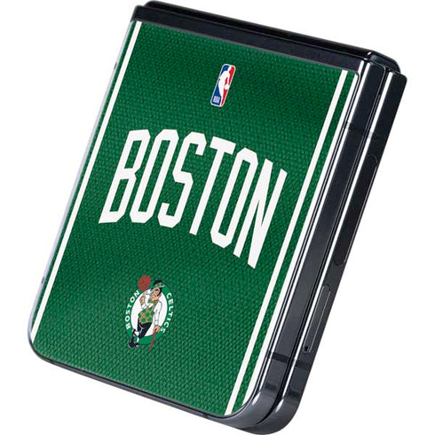 NBA Boston Celtics Jersey Galaxy Z Flip5 5G Skin